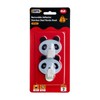 GRIPPA Self Adheisve Stainless Steel Panda Hooks, Removable Sticky Hooks,