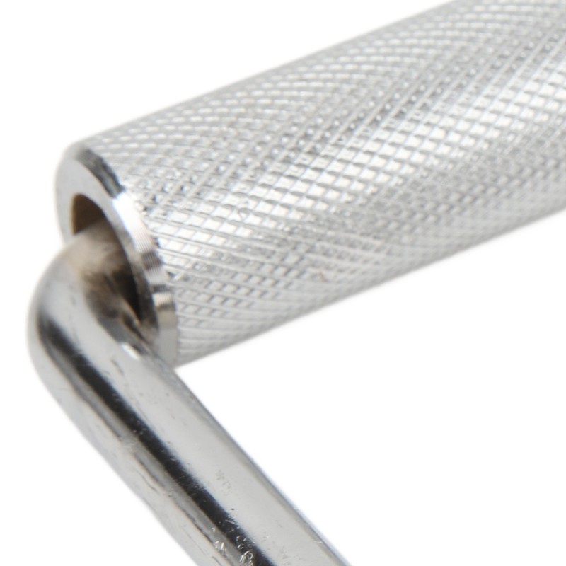 Cable Machine Handle Steel Knurled Fitness Hand Grip Pulldown Rowing