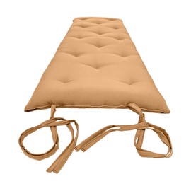 Danfuton Full Floor Rolling Futon Mattresses, Cotton Shikifuton Mats 3x54x80 Peach