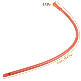 Tondiamo 10 Pieces 15 Inch x 18fr Rubber Enema Tubes Colon Tubes for Coffee Enemas Higher Colon Cleanse for Secure