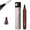 Bozento Beard Pen,Beard Filler for Men,Bozento Beard Filler,Waterproof Beard and Eyebrow Filling Pen Kit (Light Brown)