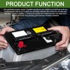 Rebvugr 4PCS Car Battery Terminal Cover, Battery Terminal Protector, Batteries
