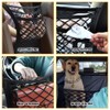HQRNYP 3-Layer Car Mesh Organizer, Car Purse Holder Between Seats,