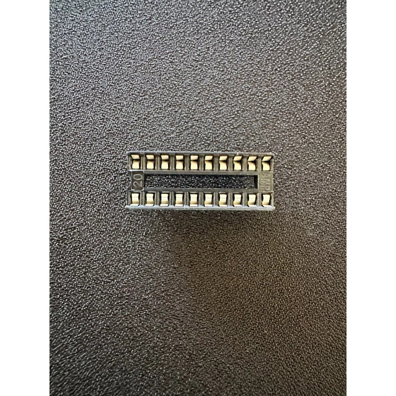 TE Connectivity 1-390261-6 IC & Component Sockets 20P ECONOMY TIN