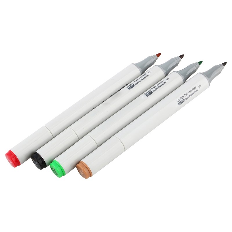 48 Colors Double Sided Markers Sketch Marker Pen Sketch Set