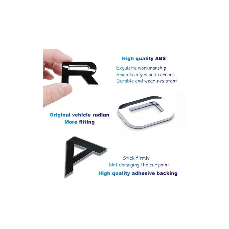 Car Emblem for Front Hood or Trunk lid Rear ABS