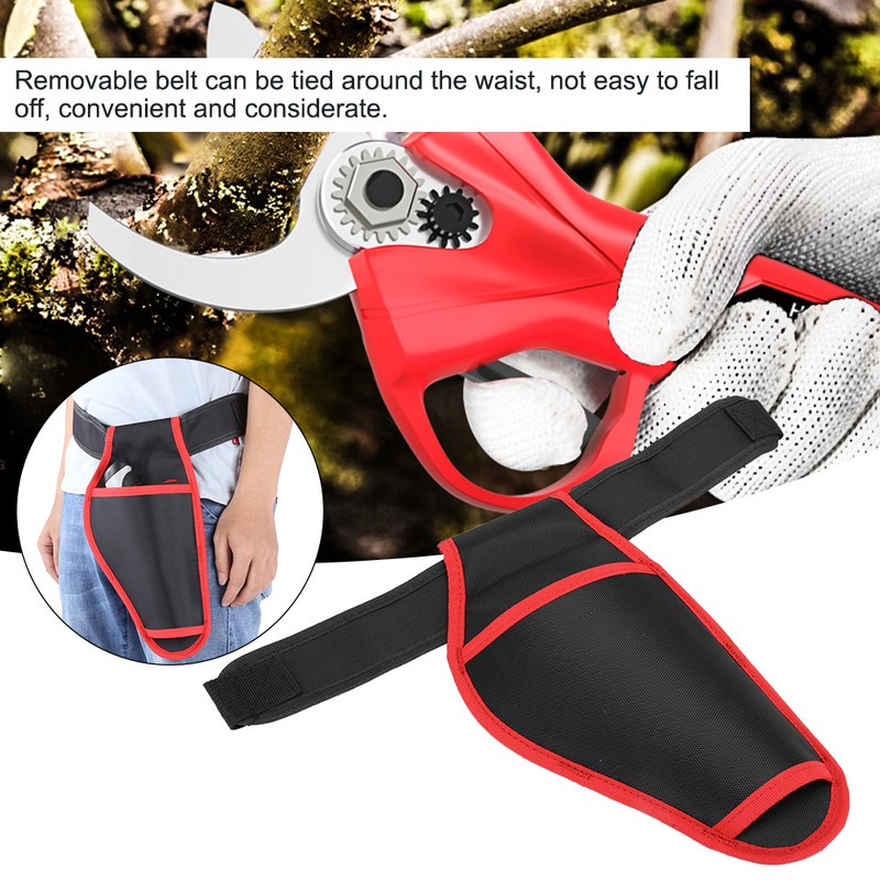 Electric Scissors Bag Wireless Electric Shears Pockets Waist Bag Tool