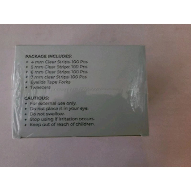 Beautyville Shine 400 Count Instant Eyelid Lift Strips 4-7mm -