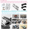 MYTEC Bench Vise or Table Vise, multifunctional jaw, multi-functional Combined