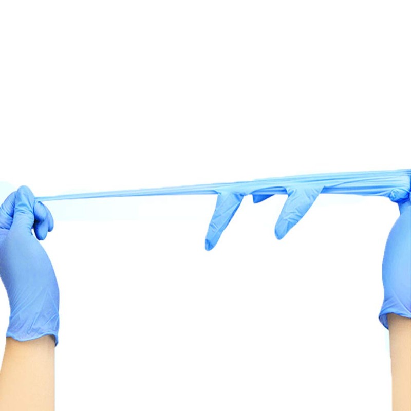 MYWIN 100PCS Nitrile Disposable Gloves , Latex Free Powder Free