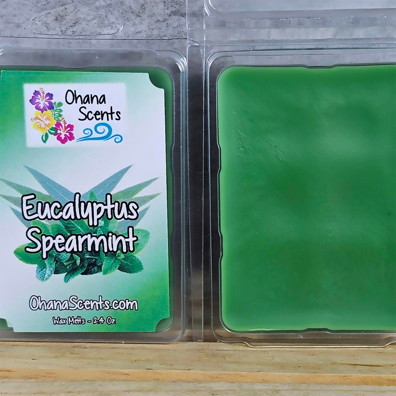 Ohana Scents Eucalyptus Spearmint Wax Melts
