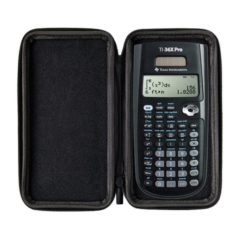 WYNGS Protective Case Red compatible with Calculator TI-36X Pro MultiView