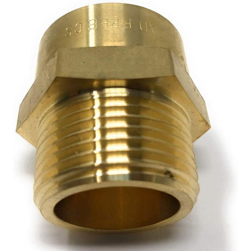 G Thread (Metric BSPP) Female to NPT Thread Male Pipe