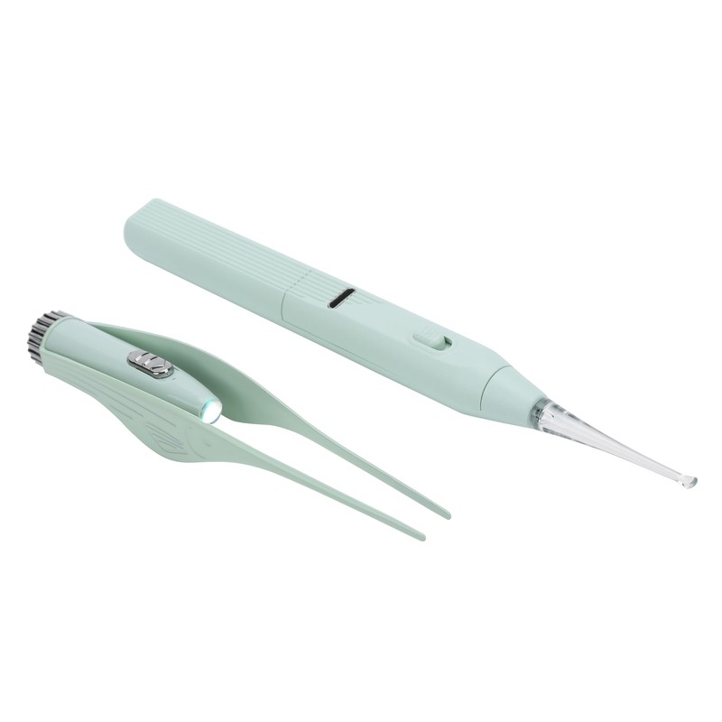 Visual Children Ear Wax Removal Tweezer Kit USB Charging Luminous