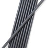 AMEYXGS 30 Inch 6.2 mm Pure Carbon Arrow Shaft Spine