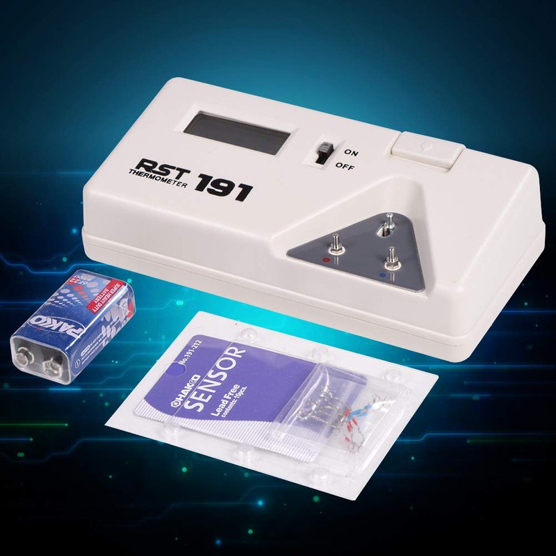 Soldering Temperature Tester, Iron Tip Thermometer, Digit Display, 0~700, Electric