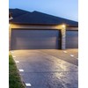 QWORK Road Reflectors, Pack of 10-4x4 Inch High-Reflectivity Driveway Reflectors