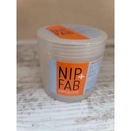 Nip + Fab Glycolic Acid Fix Daily Cleansing Pads for Face with Hyaluronic Acid,
