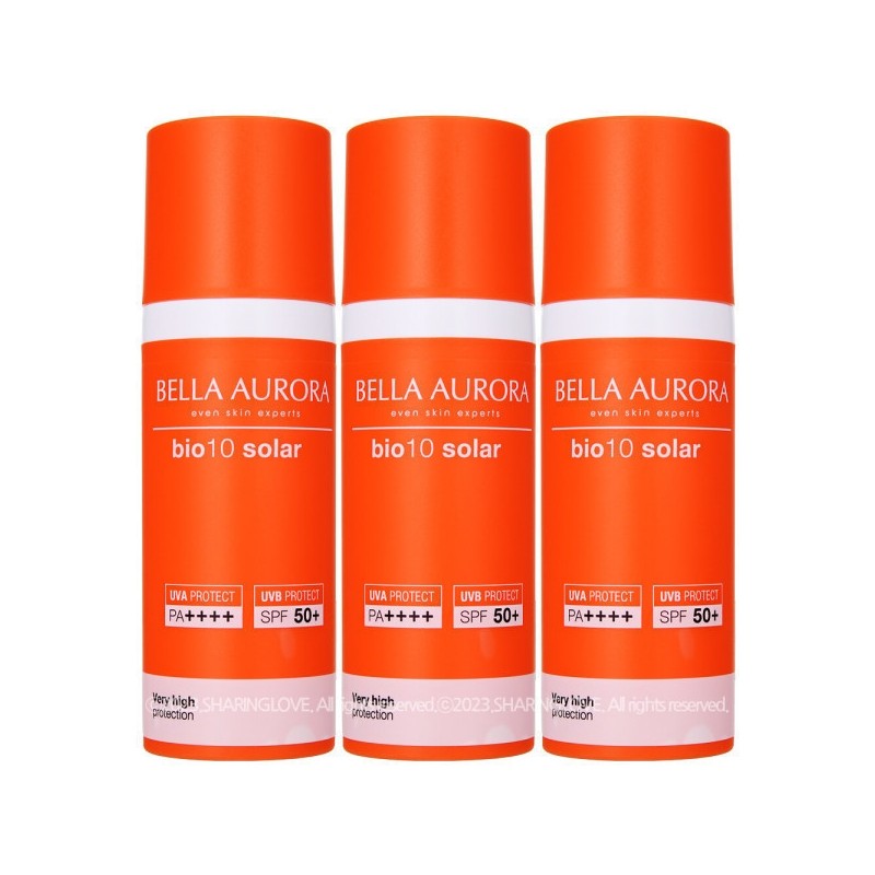 Bella Aurora Biotene Solar Sunscreen 50ml x 3 / 벨라오로라