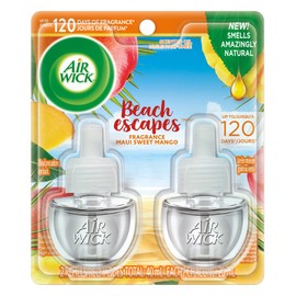 Air Wick Scented Oil Refill, Maui Sweet Mango, Infused with Natural Essential Oils(2x40ml)
