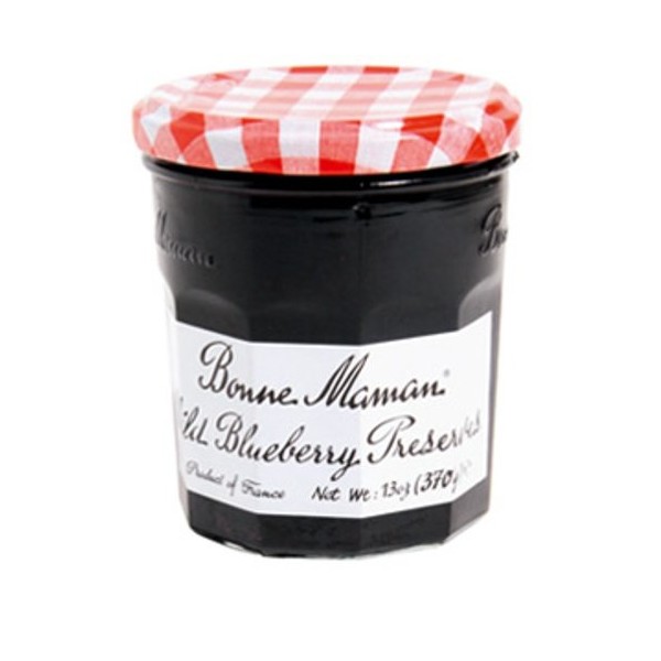 Bonne Maman Preserve, Blueberry, 13 Ounce (Pack of 4)