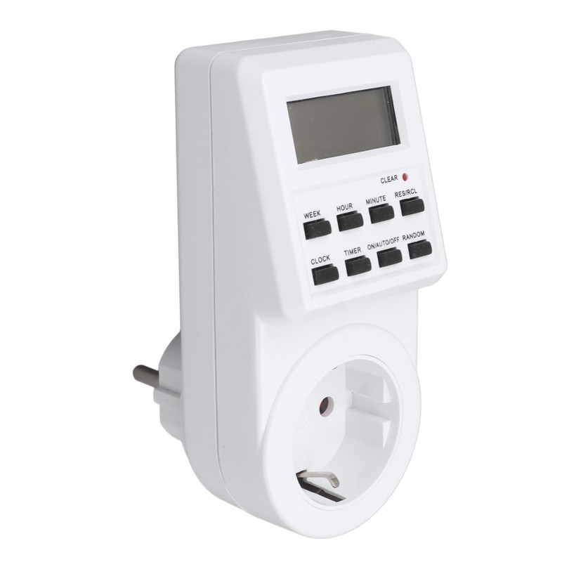 Indoor Mini Outlet Timer Digital Countdown Timer Outlet Indoor Timed