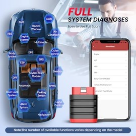 thinkcar Thinkdiag Mini Herramienta de diagnóstico para escáner OBD2, escáner de Sistema Completo OE para iOS y Android, Lector de código de Falla de 