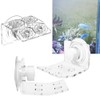 2Pcs Coral Frag Rack 4 Holes Acrylic Aquarium Coral Frag