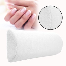 Nail Cushion, Soft Hand Rest Cushion for Nail Salons, Removable Hand Cushion, Hand Support, Pillow for Beauty Salon, 29 x 12 x 6 cm (White)