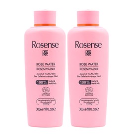 2 x ROSE WATER (Gülsuyu 300ml 100% Natural Rose Water without Alcohol Pack of 2