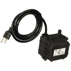 Little Giant P-AAA 115-Volt, 1/160 HP, 120 GPH Manual Submersible Oil-Filled Recirculating Water Pump, 6-Ft. Cord, Black, 523003