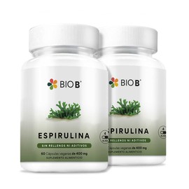 BIO B | Espirulina 60 cápsulas veganas (2)
