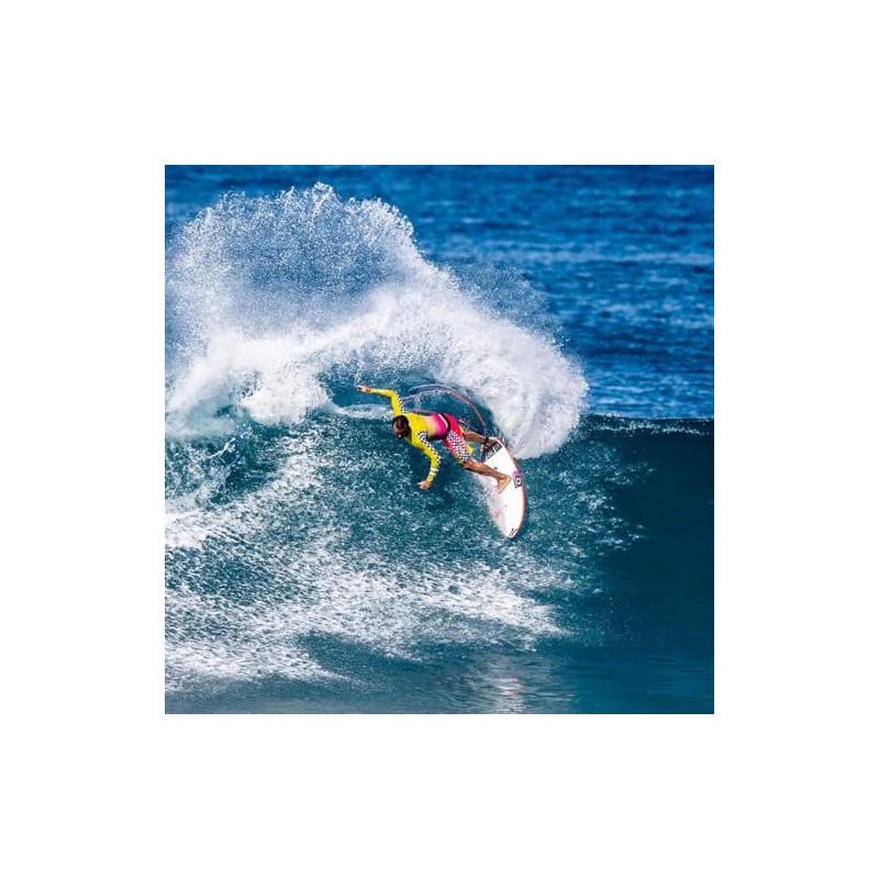 FCS 5' Comp Essential Leash Coal Lime