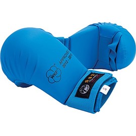 Tokaido WKF Approved Mitts without Thumb - Blue, Medium