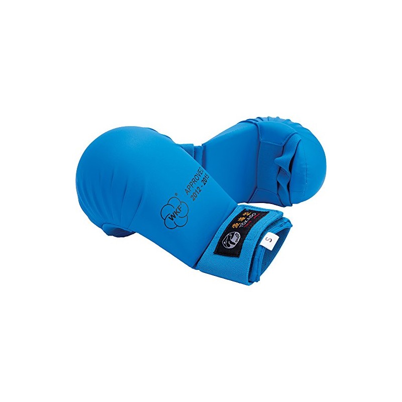 Tokaido WKF Approved Mitts without Thumb - Blue, Medium
