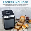 AROMA® 1.5lbs. Digital Bread Maker with Crust Customization, Clear-View Lid,