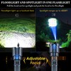 Weoxi Super Bright Rechargeable Flashlights 2400.000 High Lumen, Powerful LED
