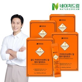 Nature Dream 골드 카무트 브랜드밀 함유 발효효소 3g 30포 4박스 고역가 고함량 곡물효소 Gold Kamut Brand Wheat Fermented Enzyme 3g 30 Packs 4 Boxes High Value High Concentration Grain Enzyme