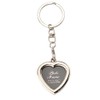 yaozeio Photo Frame Keychain Locket Keychains for Women Men Insert