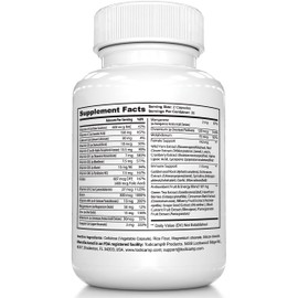 TODICAMP Women's Multivitamin & Mineral Complex with Plant-Based Extracts - Hair Skin and Nails Vitamins - Foundational Multivitamin for Women - 30 Day Supply