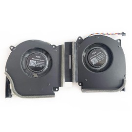 Fleshy Leaf Replacement CPU+GPU Cooling Fan for ASUS ROG Strix Scar (2022) 15 G533ZM G533ZS G533ZW G533ZX G533ZM-ES93 17 G733ZW G733ZS G733ZX G733ZX-DS94 DC12V DFSCK22D058830 FPF7 DFSCM227163927 FPF8