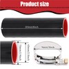 Fuzbaxy 2.5" ID Straight Silicone Hose Coupler, High Temp 4-Ply