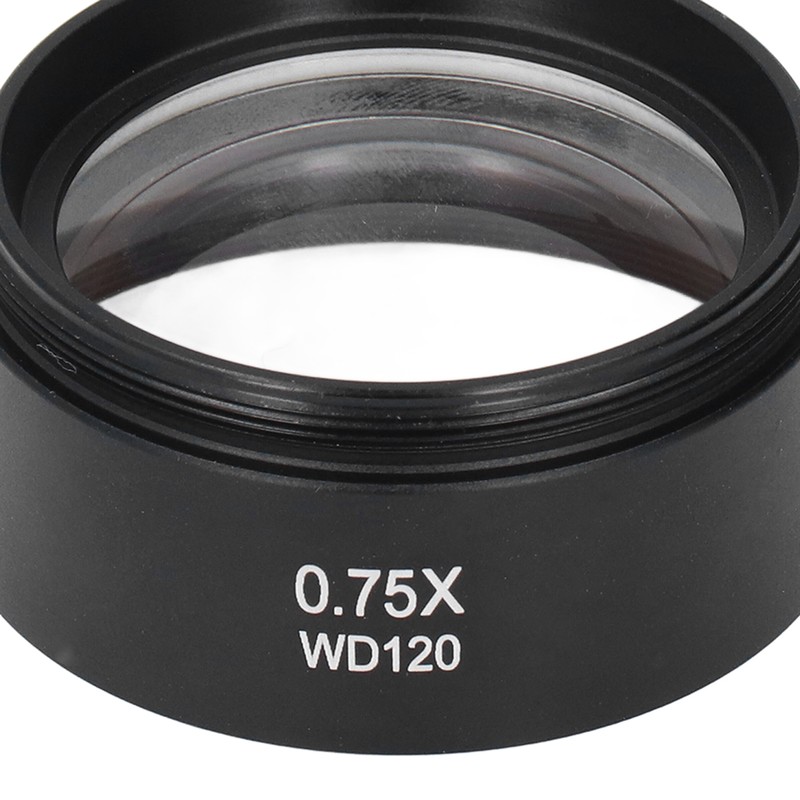 Microscope Lens 0.75X 120mm Barlow Eyepiece M48 Interface Accessory for