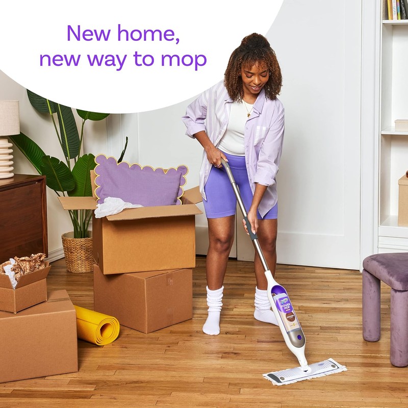 Swiffer PowerMop Wood Mopping Pad Refills for Floor Cleaning, 11
