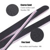 20PCS Professional Nail Files, Double Sided Emery Board, Washable 100/180