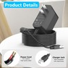 12V 2A Power Cord for Adjustable Electric Standing Desk Replacement