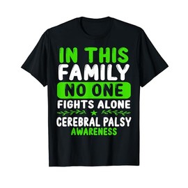 Cerebral Palsy Survivor Cerebral Palsy Awareness Ribbon T-Shirt