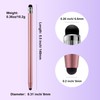 ChaoQ 40Pcs Rubber Tips for Stylus Pens, 2 Sizes Universal