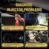 ALLOSUN Fuel Injector Cleaner Tester & Adapter DIY Cleaning Tool