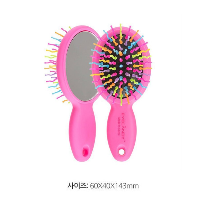 iCandy Rainbow Volume S Hair Brush, S Black, 1 Piece